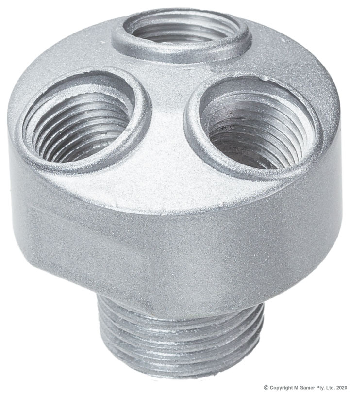3 Way Cluster Manifold - Bare